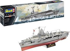 Maket Askeri Gemi N:05164 1/720 GERMAN AIRCRAFT CARRIER GRAF ZEPPELIN (Uçak Gemisi))