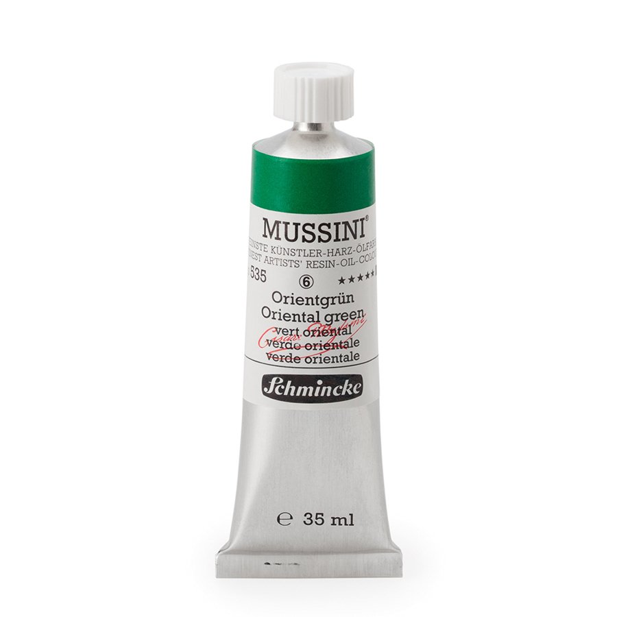Mussini Yağlı Boya 35ml. Seri 6 N:535 Oriental Green