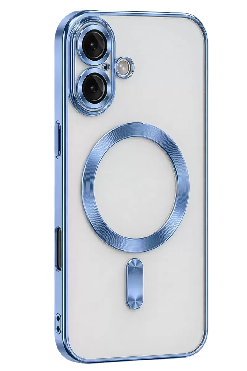 Newface Apple İphone 16 Kılıf Kross Magneticsafe Kapak - Sierra Blue