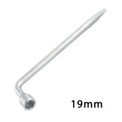 L Pipo Tip Tek Kol Çelik Bijon Anahtarı 19mm