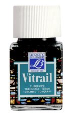 Vitray Cam Boyası 50ml - 050 Turquoise Blue