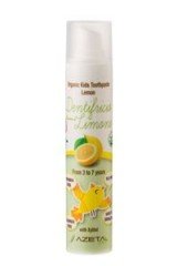 Azeta Bio Organic Limonlu Çocuk Diş Macunu - 50 ml (3-7) Yaş
