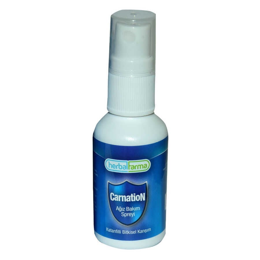 Ağız Bakım Spreyi Carnation Karanfilli Bitkisel Karışım 30 ML