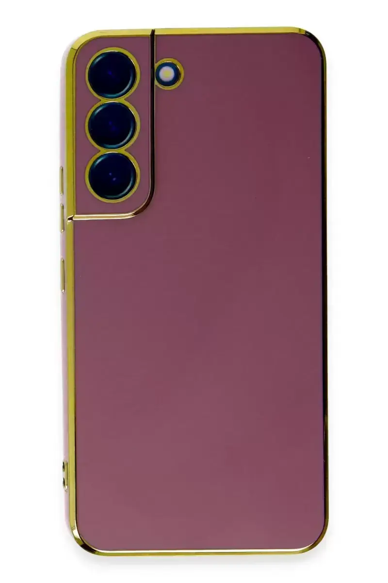 Newface Samsung Galaxy S21 Fe Kılıf Volet Silikon - Kırmızı