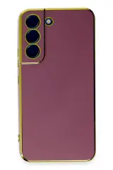 Newface Samsung Galaxy S21 Fe Kılıf Volet Silikon - Kırmızı