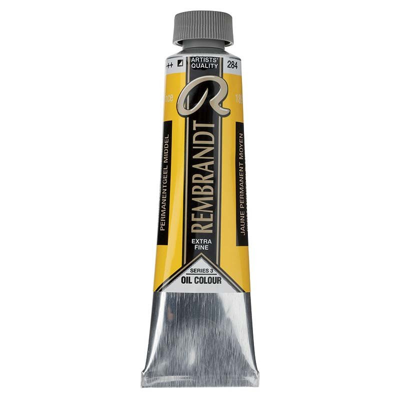 Rembrandt Yağlıboya - 40ml - Permanent Yellow Medium - S3 - N.284