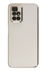Newface Xiaomi Redmi 10 2022 Kılıf Volet Silikon - Beyaz