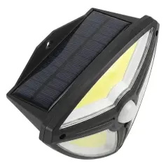 Powermaster Mx-1219b 150 Cob Ledli Sensörlü 3 Modlu Solar Duvar Lambası