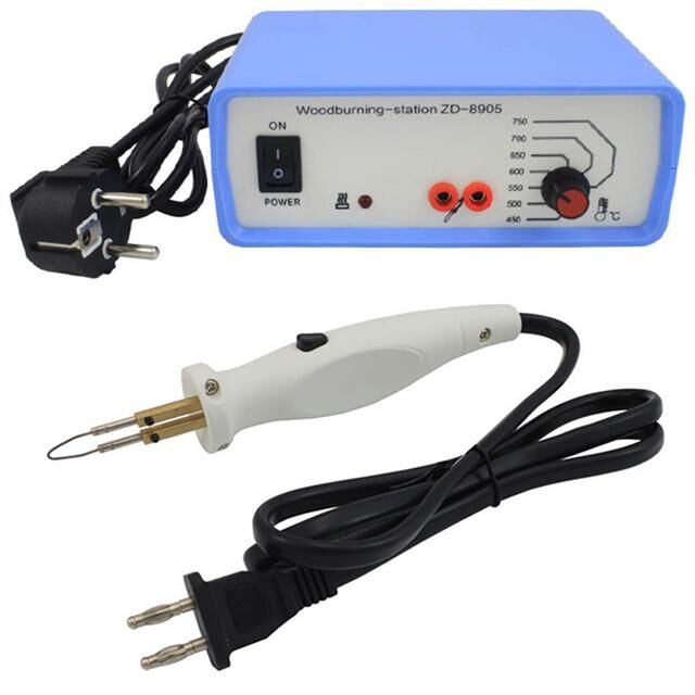 Class Isı Ayarlı Analog Ahşap Yakma Havyası Zd-8905