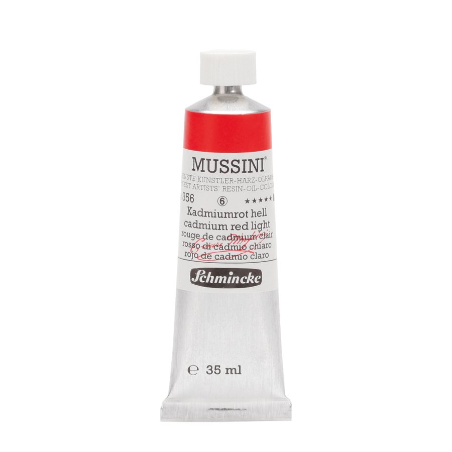 Mussini Yağlı Boya 35ml. Seri 6 N:356 Cadmium Red Light