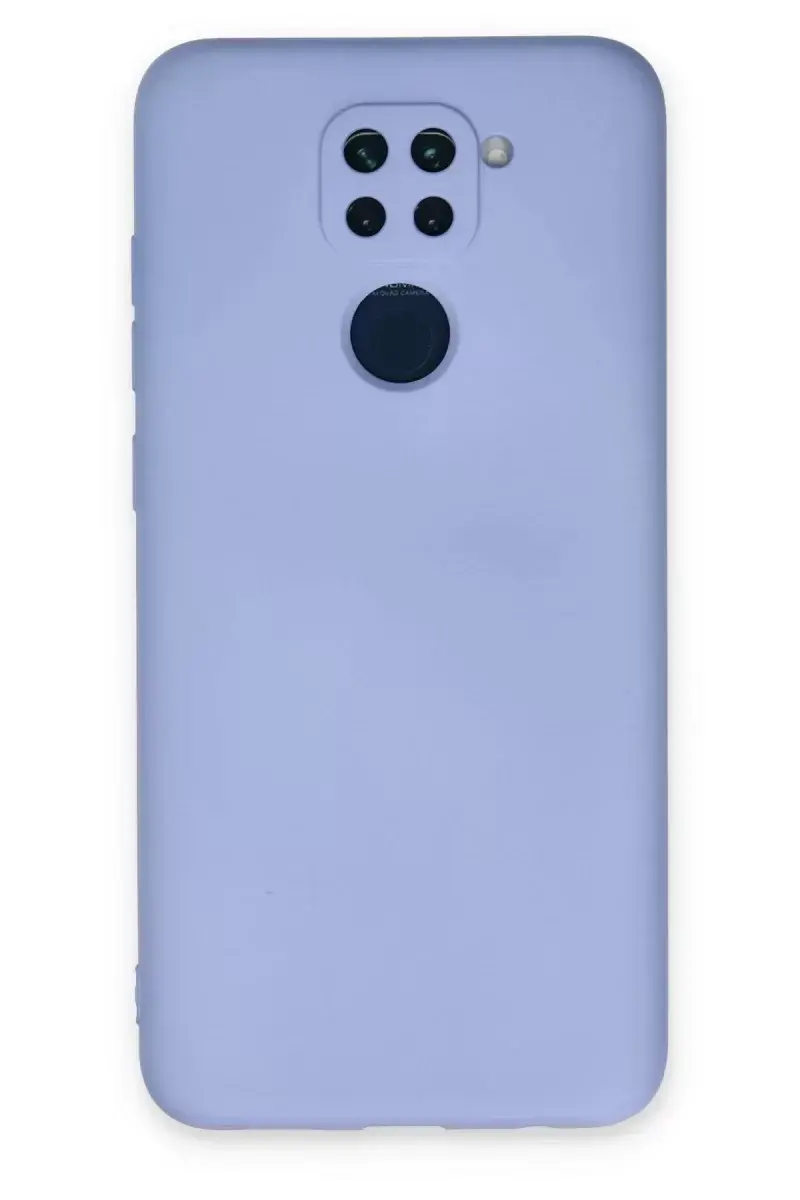 Newface Xiaomi Redmi Note 9 Kılıf Nano İçi Kadife Silikon - Lila