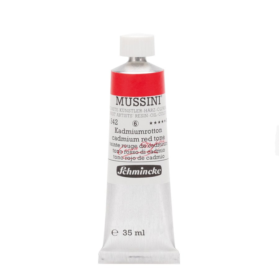 Mussini Yağlı Boya 35ml. Seri 6 N:342 Cadmium Red Tone