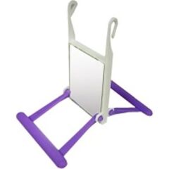 Kardelen Aynalı Tünekli Dikdörtgen Kuş Salıncağı 8*12*13 cm