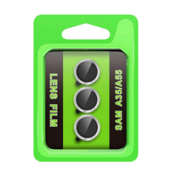 Samsung Galaxy A35 5g Raze Metal Kamera Lens - Gümüş