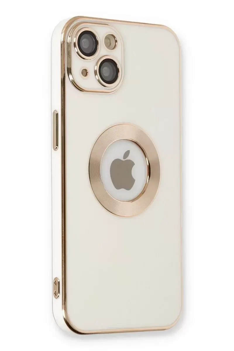 Newface İphone 14 Plus Kılıf Store Silikon - Beyaz