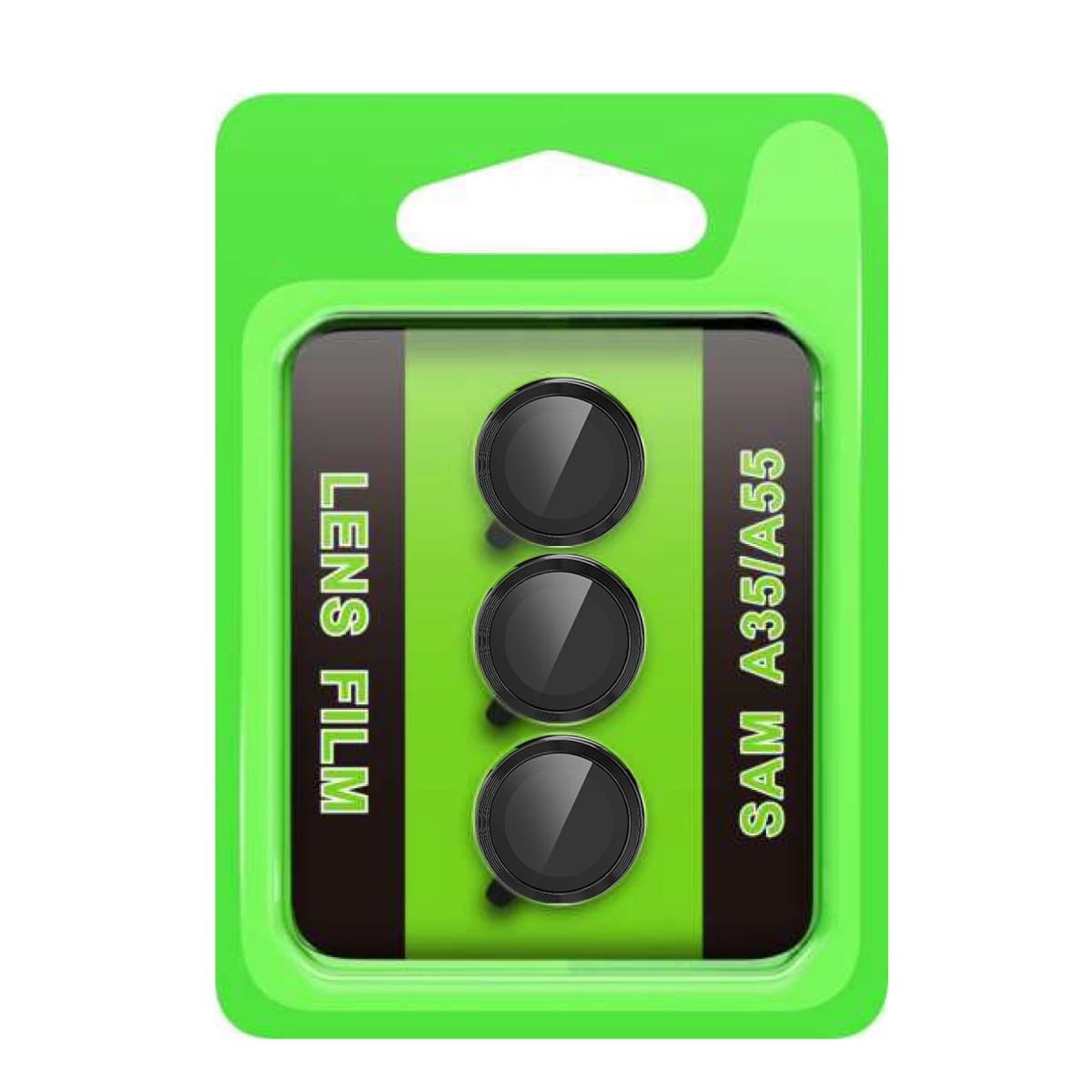 Samsung Galaxy A35 5g Raze Metal Kamera Lens - Siyah