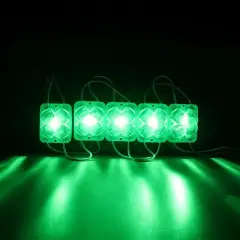 Powermaster 12 Volt 2 Watt Yeşil Yanıp Sönen 4333-3030 Modül Led