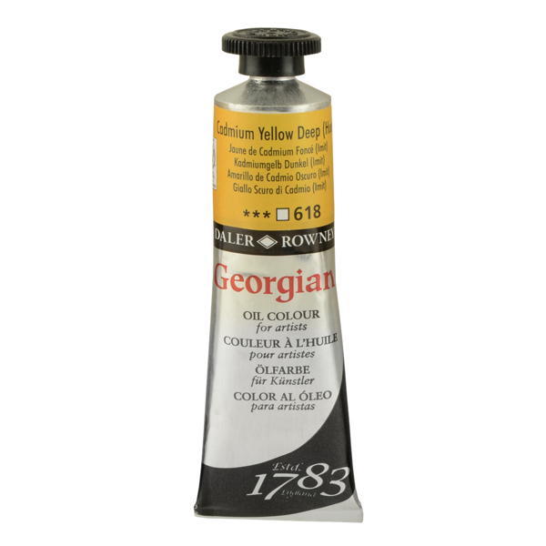 Georgian Yağlı Boya 38ml - N:618 Cadmium Yellow Deep