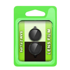 Samsung Galaxy Z Flip 6 Raze Metal Kamera Lens - Siyah