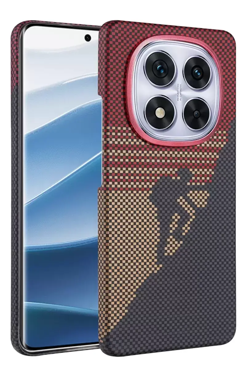 Newface Xiaomi Redmi Note 14 Pro Plus Vega Magsafe Kapak - Kırmızı