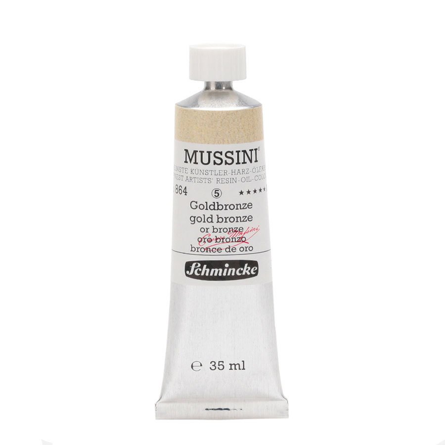 Mussini Yağlı Boya 35ml. Seri 5 N:864 Gold Bronze