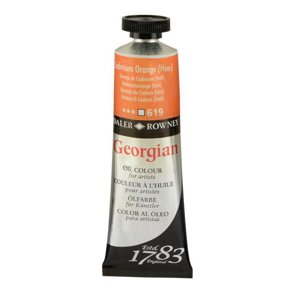 Georgian Yağlı Boya 38ml - N:619 Cadmium Orange