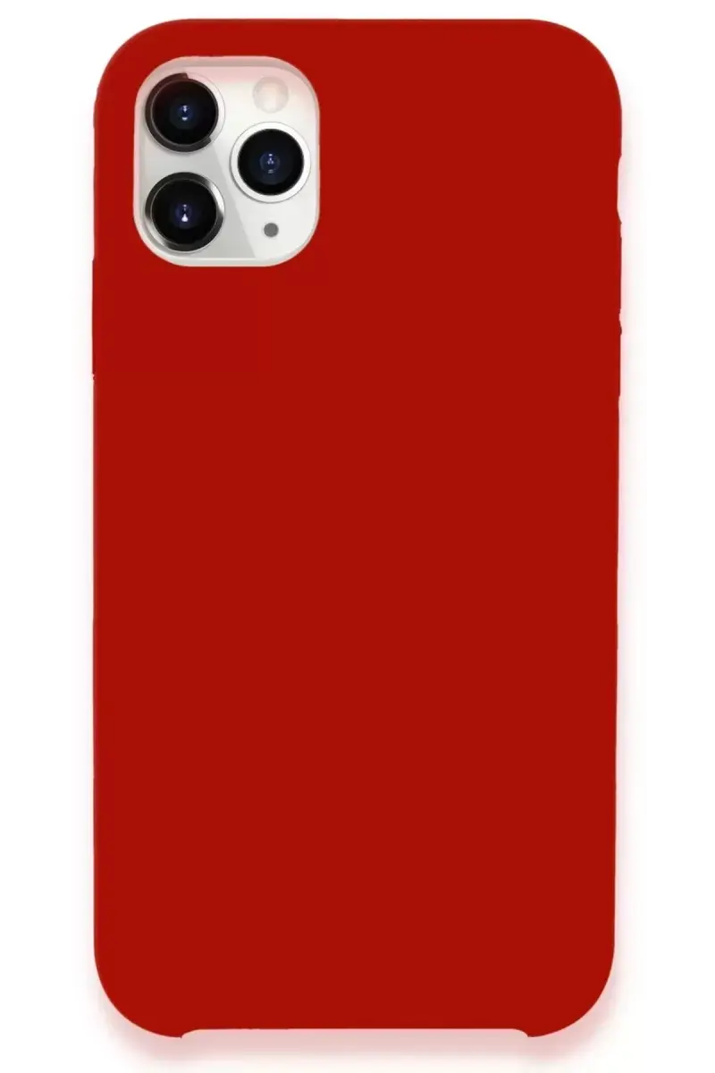 Newface İphone 11 Pro Kılıf Lansman Legant Silikon - Kırmızı