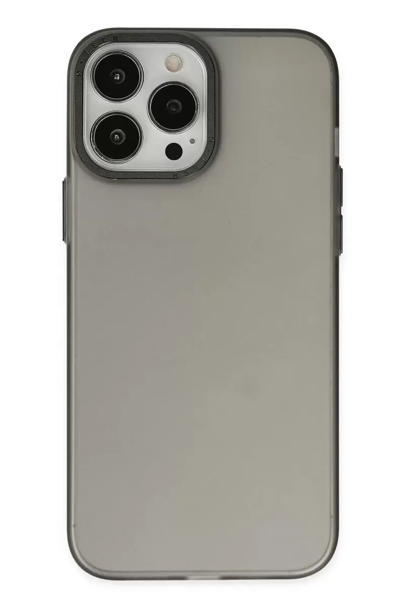 Newface Apple İphone 14 Pro Max Kılıf Modos Metal Kapak - Siyah