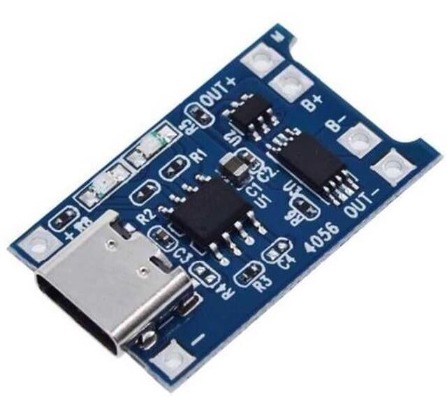 Weko Bms-tp4056 2s 5a Bms Devresi Lityum Batarya Şarj Modülü Type-c 28*17*4mm