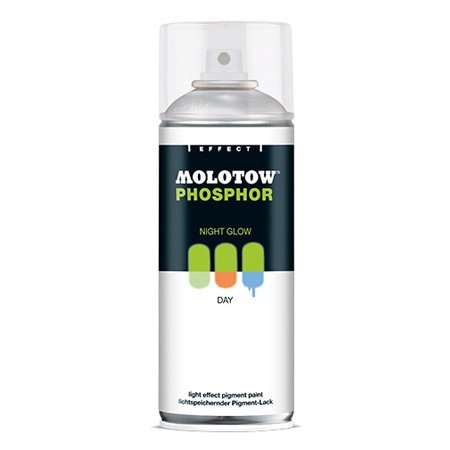 Fosforlu Sprey Boya 400ml - Green (Karanlıkta Parlar)