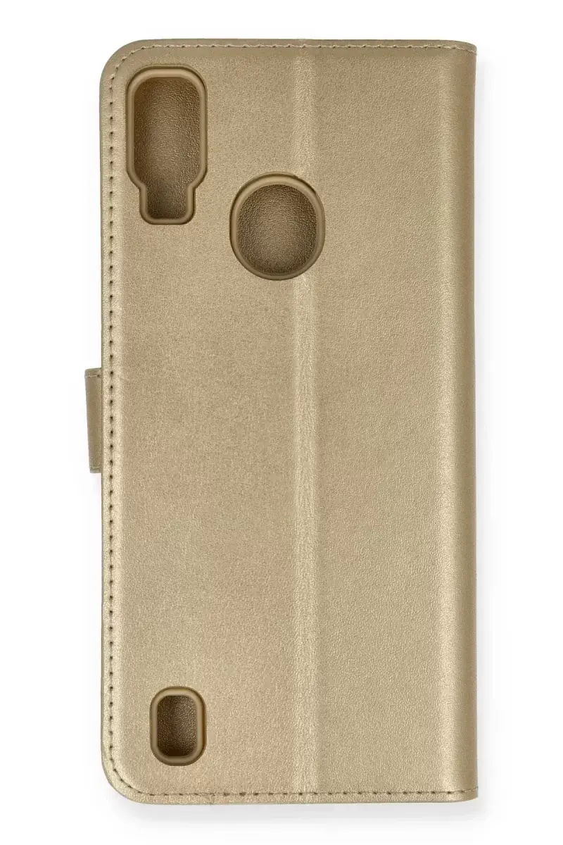 Newface Reeder P13 Blue Kılıf Trend S Plus Kapaklı Kılıf - Gold