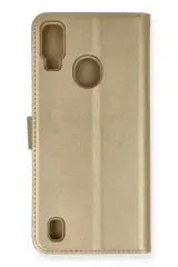 Newface Reeder P13 Blue Kılıf Trend S Plus Kapaklı Kılıf - Gold