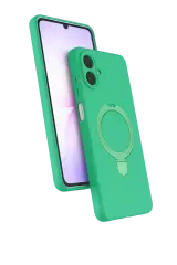 Newface Samsung Galaxy A07 4g Regal Magsafe Standlı Kapak - Yeşil