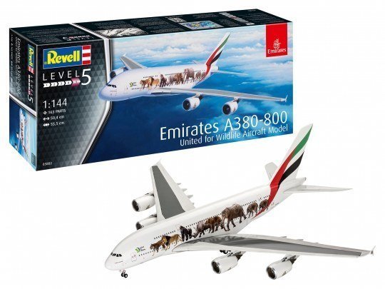 Emirates Airbus A380-800 Uçak Maketi N:03882 1/144