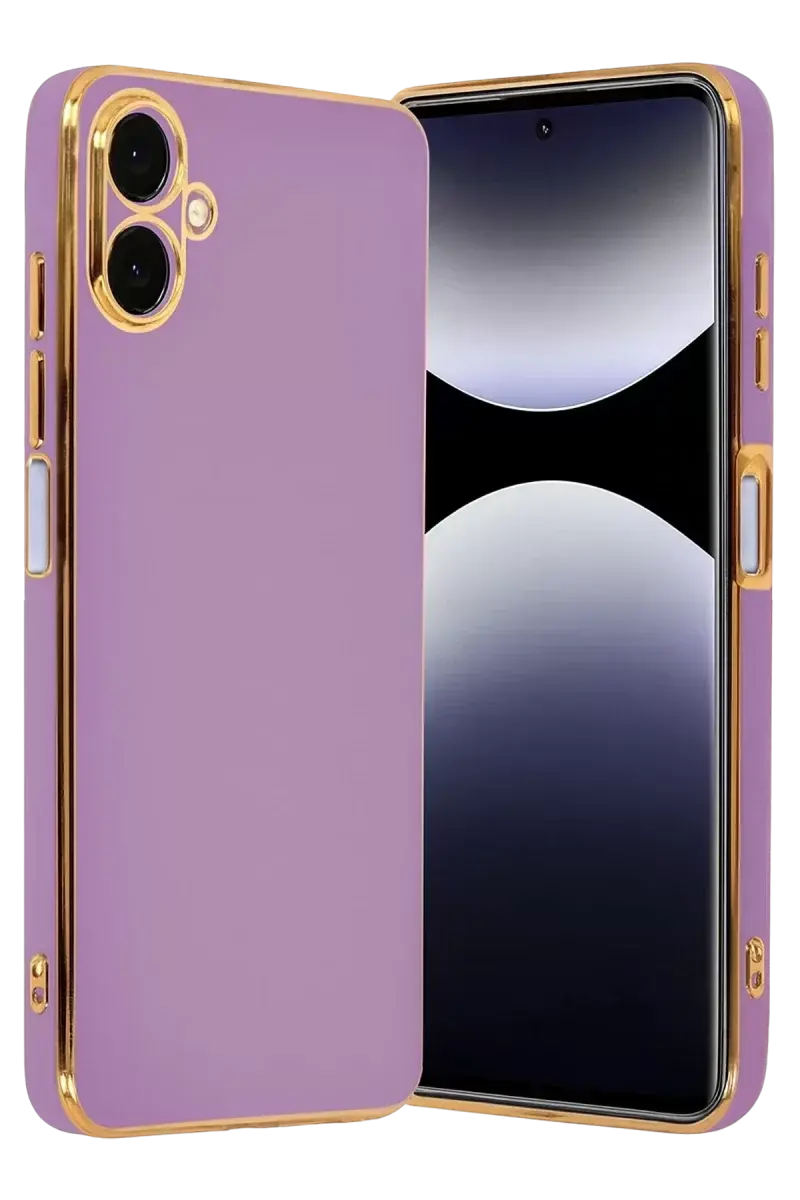 Newface Samsung Galaxy A07 4g Volet Silikon - Mor