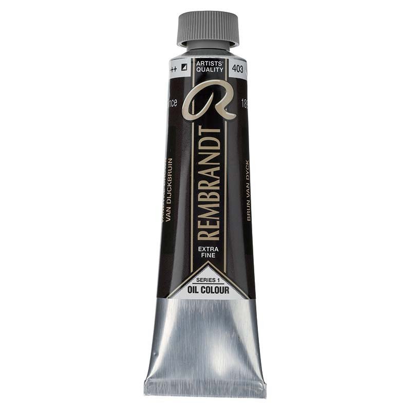 Rembrandt Yağlıboya - 40ml - Vandyke Brown - S1 - N.403