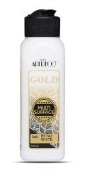 Gold Multi Surface Saten Akrilik Boya - 140ml - 340 Beyaz