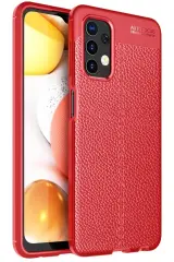 Newface Samsung Galaxy A32 Kılıf Auto Focus Kapak - Kırmızı