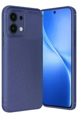 Newface Oppo A6 Pro 4g Auto Focus Karbon Kapak - Lacivert
