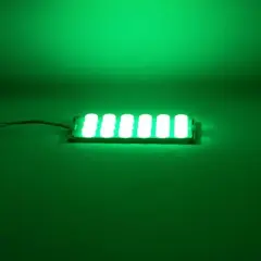 Powermaster 12 Volt 6 Watt Yeşil 18 Ledli 2'li Paket Yanıp Sönen Modül Led
