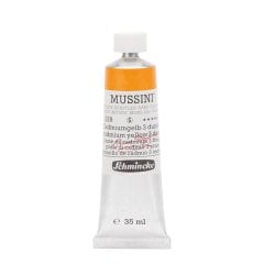 Mussini Yağlı Boya 35ml. Seri 5 N:229 Cadmium Yellow 3 Deep