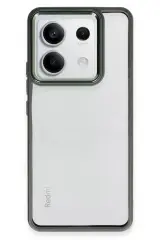 Newface Xiaomi Redmi Note 13 Pro 4g Kılıf Power Silikon - Koyu Yeşil