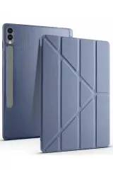 Newface Samsung Galaxy X510 Tab S9 Fe 11 Kılıf Kalemlikli Mars Tablet Kılıfı - Lavender