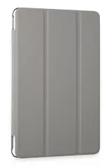 Newface Samsung Galaxy Tab A9 Kılıf Tablet Smart Kılıf - Gri