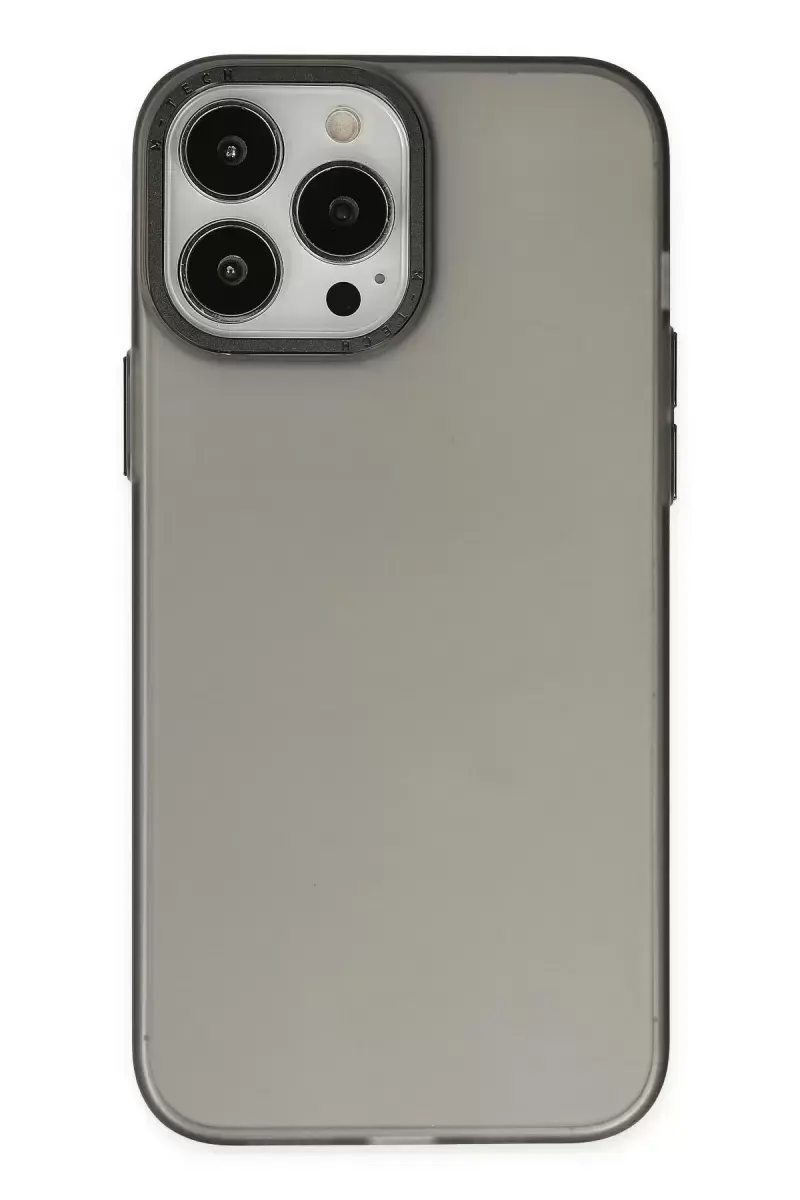 Newface İphone 14 Pro Kılıf Modos Metal Kapak - Siyah