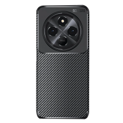 Xiaomi Redmi 14c Kılıf Auto Focus Karbon Kapak - Siyah
