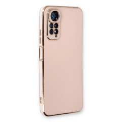 Xiaomi Redmi Note 11 Kılıf Volet Silikon - Pembe