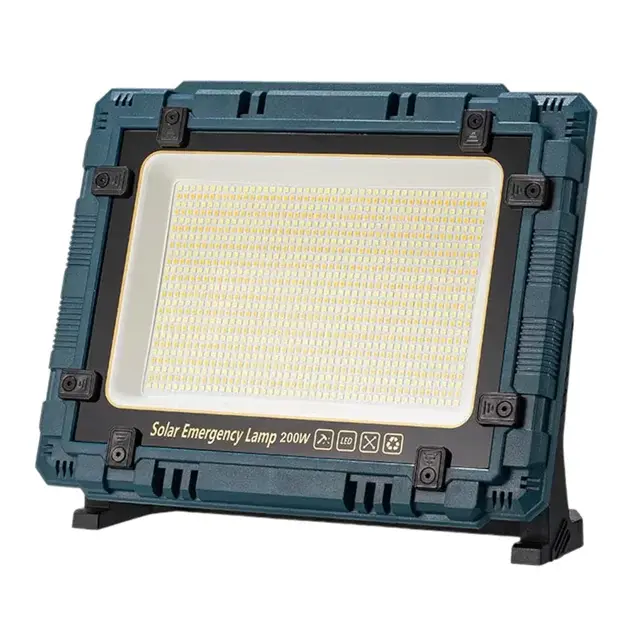 Powermaster W8109-1 Kamp Tipi 200 Watt Ledli Solar Aydınlatma / Acil Durum Lambası