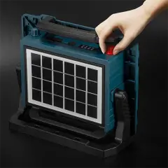 Powermaster W8109-1 Kamp Tipi 200 Watt Ledli Solar Aydınlatma / Acil Durum Lambası