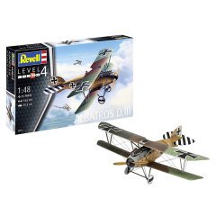 Sivil Uçak Maketi N:04973 1/48 ALBADROS D.III (CIFT KANAT)